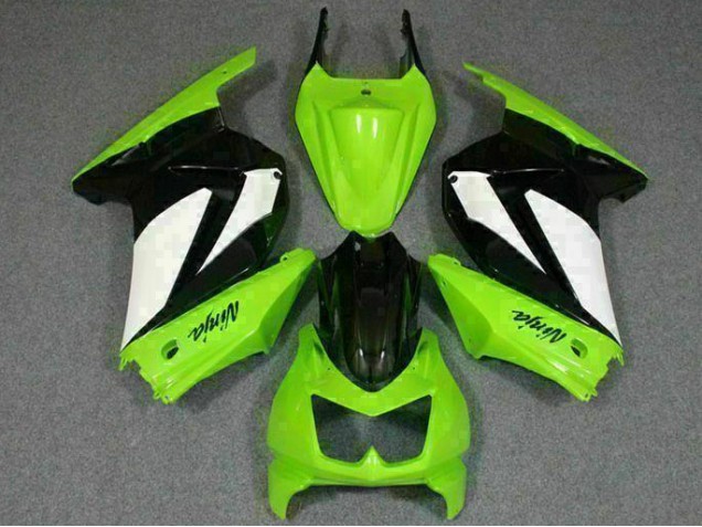 ABS Kit Carenatura EX250 08-12 - Verde Nero Ninja ABS Kit Carenatura EX250 08-12 - Verde Nero Ninja