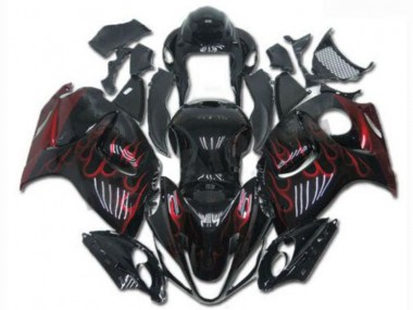 ABS Kit Carenatura GSXR 1300 Hayabusa 08-19 - Nero Rosso