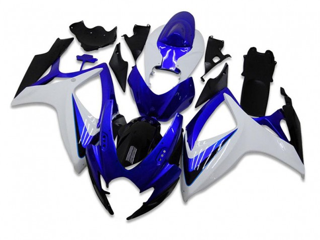 ABS Kit Carenatura GSXR 600 / 750 K6 06-07 - Blu Bianco ABS Kit Carenatura GSXR 600 / 750 K6 06-07 - Blu Bianco