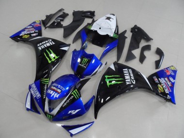 ABS Kit Carenatura R1 12-14 - Blu Nero Monster
