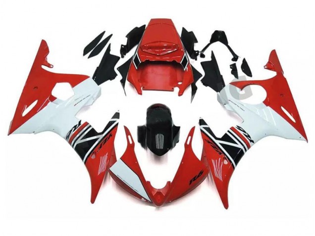 ABS Kit Carenatura R6 03-05 - Rosso Bianco Nero ABS Kit Carenatura R6 03-05 - Rosso Bianco Nero