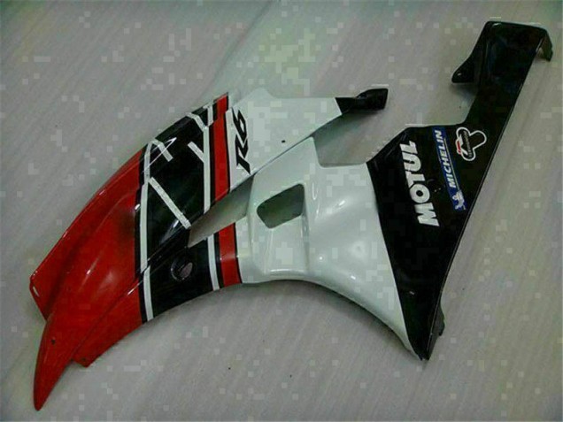 ABS Kit Carenatura R6 06-07 - Rosso Bianco ABS Kit Carenatura R6 06-07 - Rosso Bianco