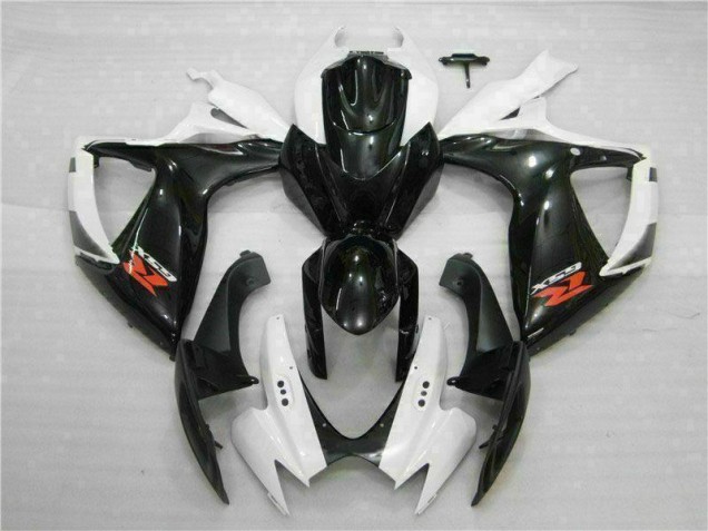 ABS Kits Carena GSXR 600 / 750 K6 06-07 - Bianco Nero ABS Kits Carena GSXR 600 / 750 K6 06-07 - Bianco Nero