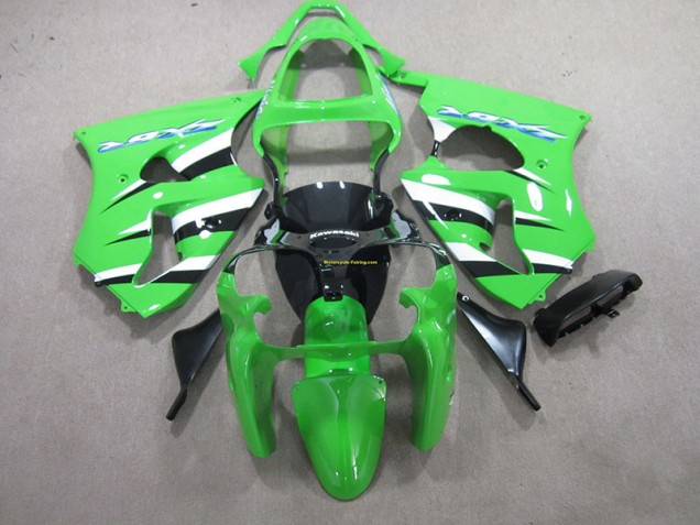 ABS Kits Carena ZX6R 00-02 - Verde Nero Bianco ABS Kits Carena ZX6R 00-02 - Verde Nero Bianco