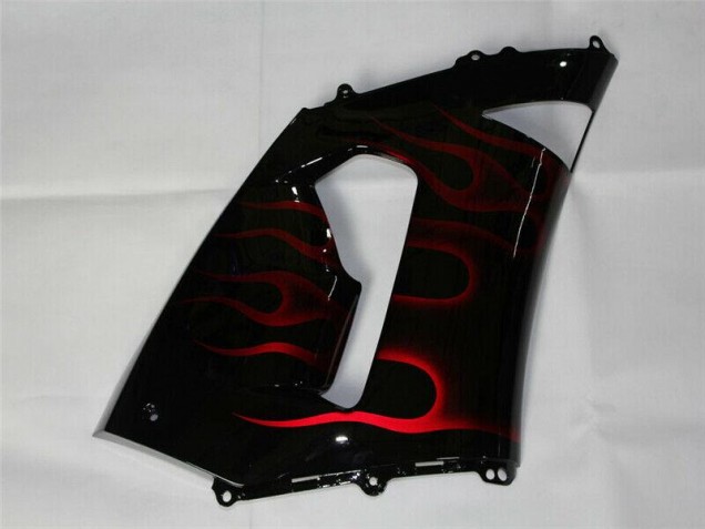 ABS Kits Carena ZX6R 05-06 - Rosso Nero
