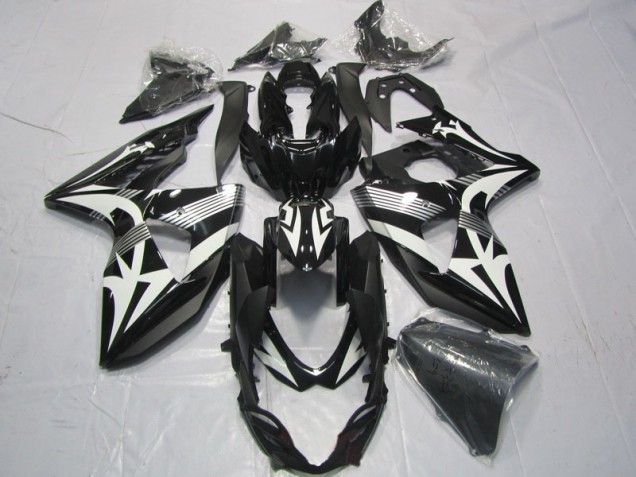 ABS Kits Carenatura GSXR 1000 K9 09-16 - Nero Bianco ABS Kits Carenatura GSXR 1000 K9 09-16 - Nero Bianco