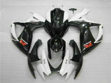 ABS Kits Carenatura GSXR 600 / 750 K6 06-07 - Bianco Nero