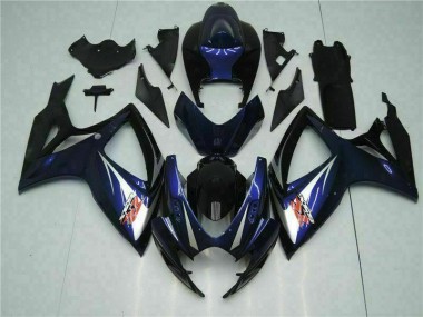 ABS Kits Carenatura GSXR 600 / 750 K6 06-07 - Nero Blu