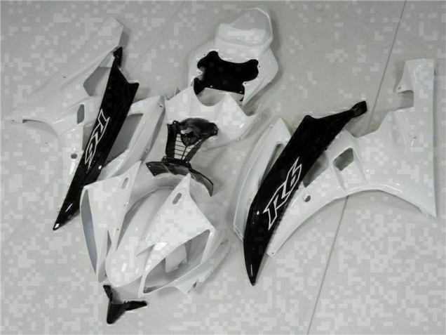 ABS Kits Carenatura R6 06-07 - Bianco Nero ABS Kits Carenatura R6 06-07 - Bianco Nero
