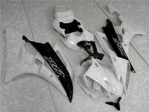 ABS Kits Carenatura R6 06-07 - Bianco Nero ABS Kits Carenatura R6 06-07 - Bianco Nero