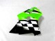 ABS Kits Carenatura ZX6R 00-02 - Verde Nero Bianco ABS Kits Carenatura ZX6R 00-02 - Verde Nero Bianco