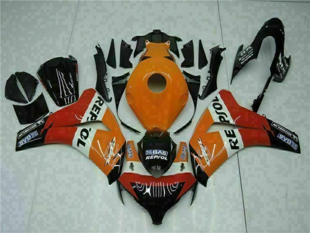 ABS Kits Carene CBR 1000 RR 08-11 - Arancia Repsol ABS Kits Carene CBR 1000 RR 08-11 - Arancia Repsol