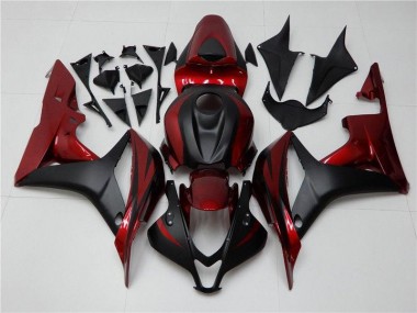 ABS Kits Carene CBR 600 RR 07-08 - Rosso Nero