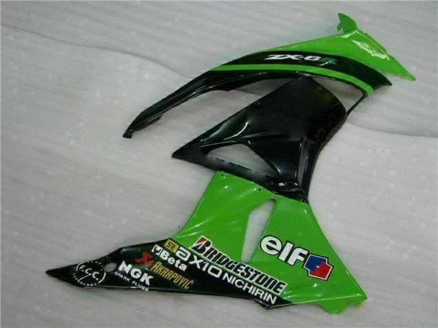 ABS Kits Carene ZX6R 09-12 - Verde Nero ABS Kits Carene ZX6R 09-12 - Verde Nero