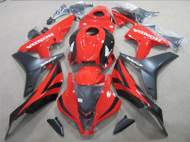 ABS Plastica CBR 600 RR 07-08 - Nero Rosso ABS Plastica CBR 600 RR 07-08 - Nero Rosso