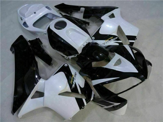 ABS Plastica & Carena CBR 600 RR 05-06 - Bianco Nero ABS Plastica & Carena CBR 600 RR 05-06 - Bianco Nero