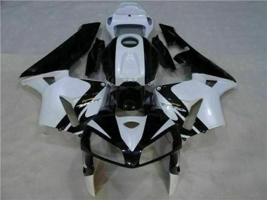 ABS Plastica & Carena CBR 600 RR 05-06 - Bianco Nero
