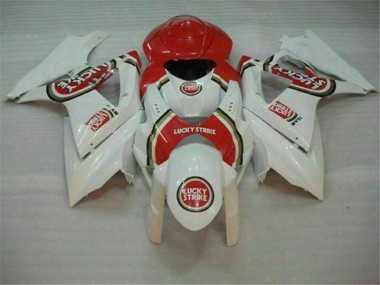 ABS Plastica & Carena GSXR 1000 K7 07-08 - Rosso Bianco
