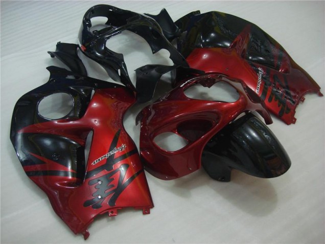 ABS Plastica & Carena GSXR 1300 Hayabusa 96-07 - Rosso Nero ABS Plastica & Carena GSXR 1300 Hayabusa 96-07 - Rosso Nero