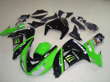 ABS Plastica & Carena ZX10R 06-07 - Verde Monster