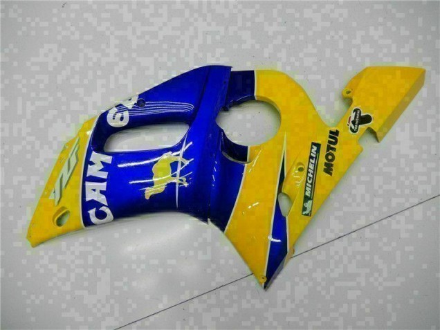 ABS Plastica & Carenatura R6 98-02 - Giallo Blu