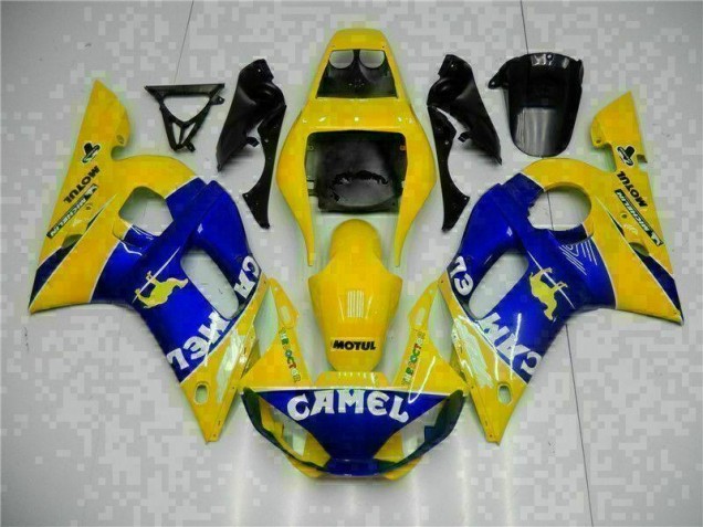 ABS Plastica & Carenatura R6 98-02 - Giallo Blu