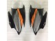 ABS Plastica & Carene R6 06-07 - Arancia Nero ABS Plastica & Carene R6 06-07 - Arancia Nero