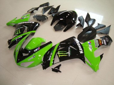 ABS Plastica & Carene ZX10R 06-07 - Verde Monster