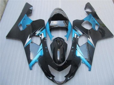 ABS Plastica GSXR 600 / 750 K4 04-05 - Blu Nero