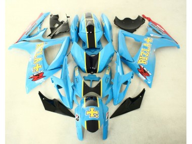 ABS Plastica GSXR 600 / 750 K6 06-07 - Blu Nero