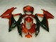 ABS Plastica GSXR 600 / 750 K8 08-10 - Rosso Nero ABS Plastica GSXR 600 / 750 K8 08-10 - Rosso Nero