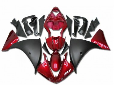 ABS Plastica R1 09-11 - Rosso Nero
