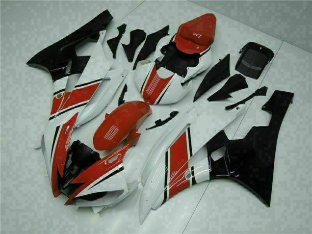 ABS Plastica R6 06-07 - Rosso Bianco ABS Plastica R6 06-07 - Rosso Bianco