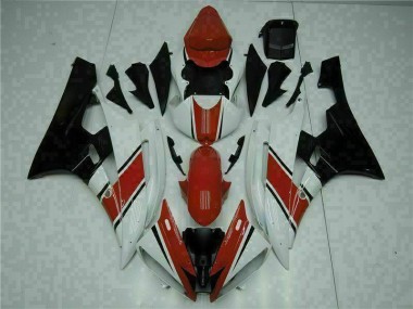 ABS Plastica R6 06-07 - Rosso Bianco