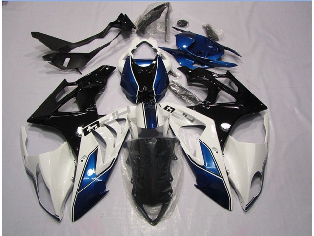 ABS Plastica S1000RR 09-14 - Bianco Blu ABS Plastica S1000RR 09-14 - Bianco Blu