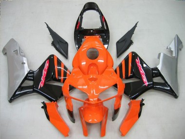 Carena CBR 600 RR 05-06 - Arancia Nero