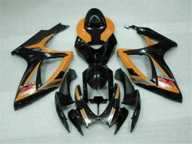 Carena GSXR 600 / 750 K6 06-07 - Nero Arancia