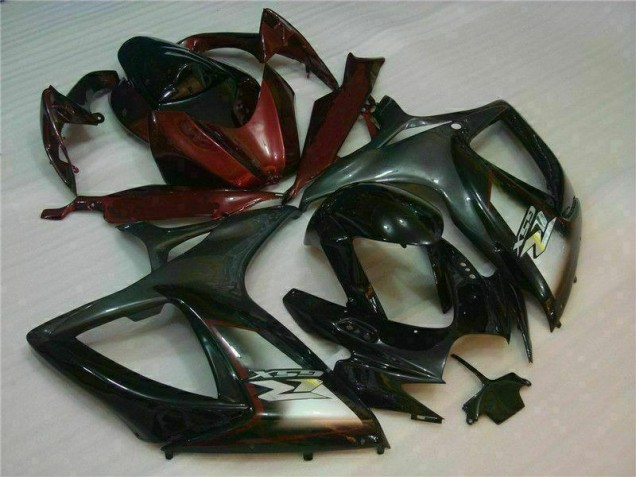 Carena GSXR 600 / 750 K6 06-07 - Nero Rosso Carena GSXR 600 / 750 K6 06-07 - Nero Rosso