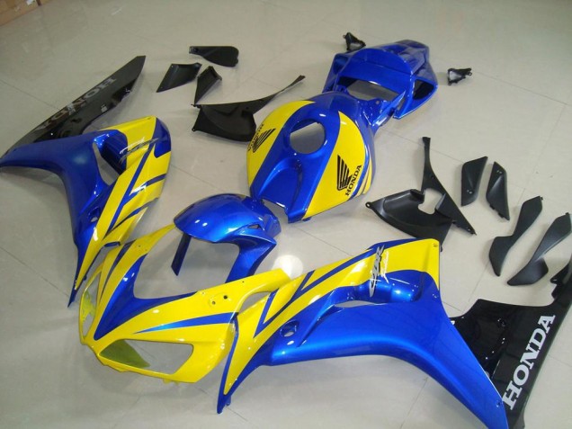 Carene CBR 1000 RR 06-07 - Giallo Blu Nero Carene CBR 1000 RR 06-07 - Giallo Blu Nero