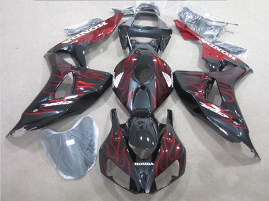 Carene CBR 1000 RR 06-07 - Nero Rosso Fiamma