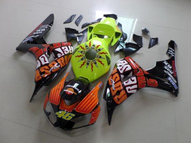 Carene CBR 1000 RR 06-07 - Rossi Fluro Verde
