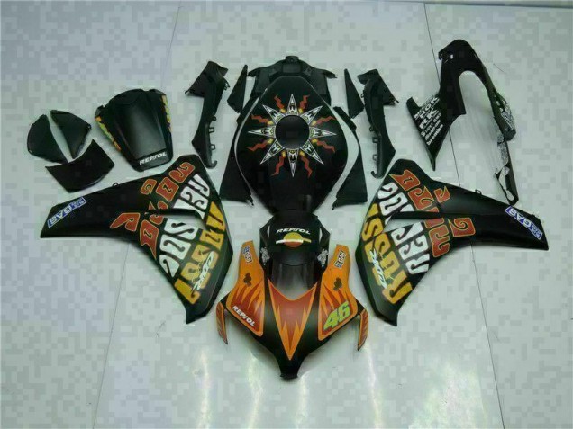 Carene CBR 1000 RR 08-11 - Arancia Nero Carene CBR 1000 RR 08-11 - Arancia Nero