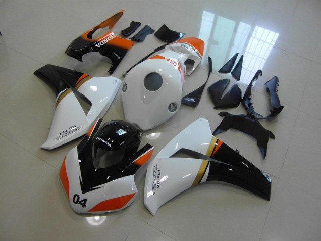 Carene CBR 1000 RR 08-11 - Bianco & Nero & Arancia Corsa Carene CBR 1000 RR 08-11 - Bianco & Nero & Arancia Corsa