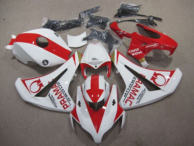 Carene CBR 1000 RR 08-11 - Bianco Rosso PRAMAC Carene CBR 1000 RR 08-11 - Bianco Rosso PRAMAC