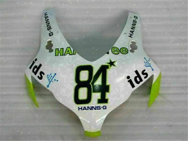 Carene CBR 1000 RR 08-11 - Bianco Verde Hannspree 84 Carene CBR 1000 RR 08-11 - Bianco Verde Hannspree 84
