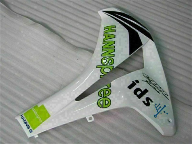 Carene CBR 1000 RR 08-11 - Bianco Verde Hannspree 84 Carene CBR 1000 RR 08-11 - Bianco Verde Hannspree 84