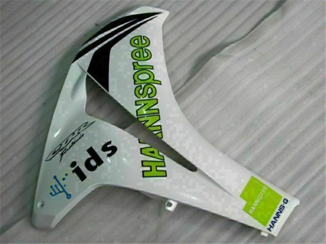 Carene CBR 1000 RR 08-11 - Bianco Verde Hannspree 84 Carene CBR 1000 RR 08-11 - Bianco Verde Hannspree 84