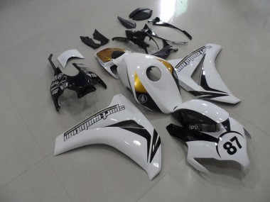 Carene CBR 1000 RR 08-11 - Nero & Bianco & Oro