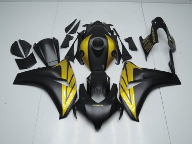 Carene CBR 1000 RR 08-11 - Nero Opaco & Oro