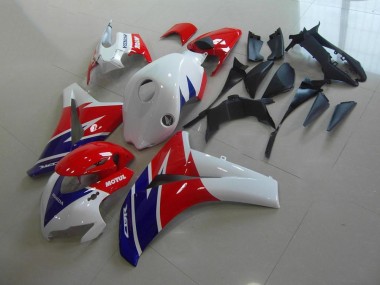 Carene CBR 1000 RR 08-11 - Rosso Bianco Blu Motul